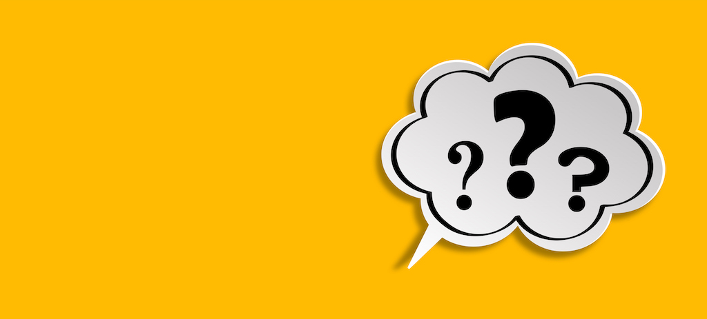 Three black question marks in speech bubble with yellow background | Components Of HVAC System Residential