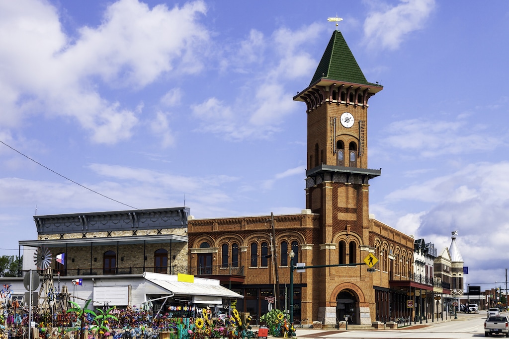 Downtown grapevine, TX. 