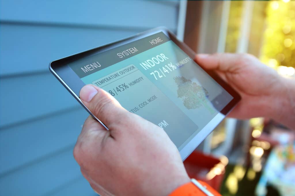 Air Quality Improvements with Smart Home HVAC Controls