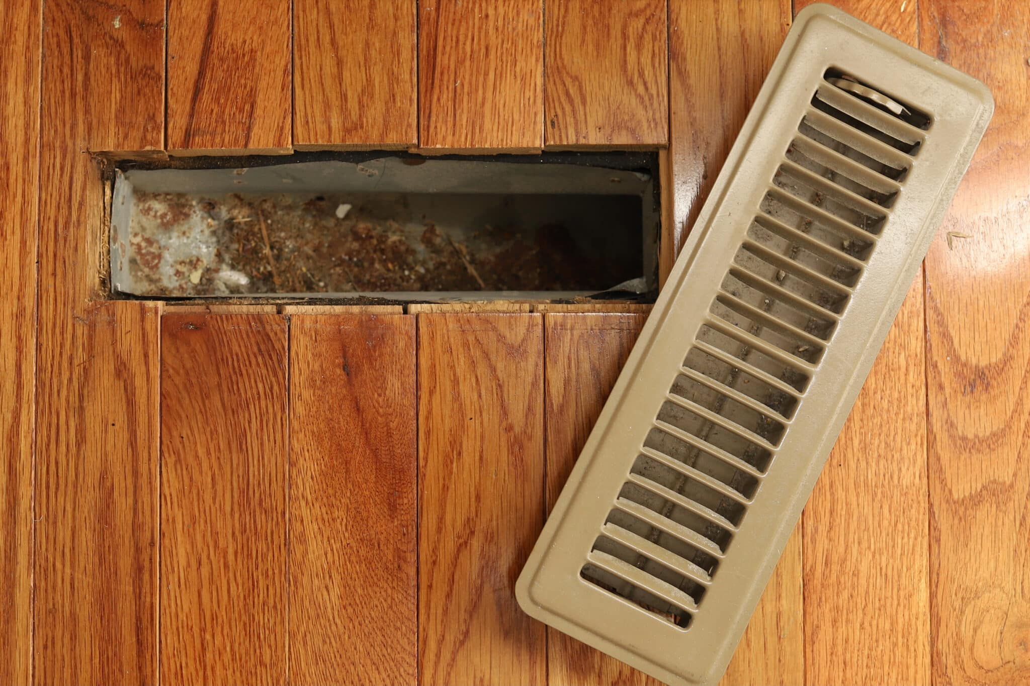 Open Heating and Cooling Vent Register and AC Services Near Me.