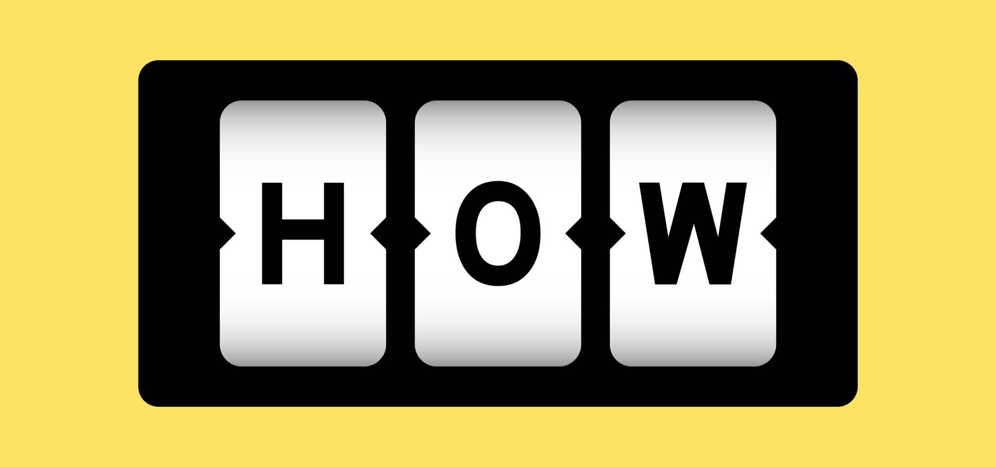 Black color in word how on slot banner with yellow color background, How One Hour Air Conditioning & Heating of Fort Worth Can Help.