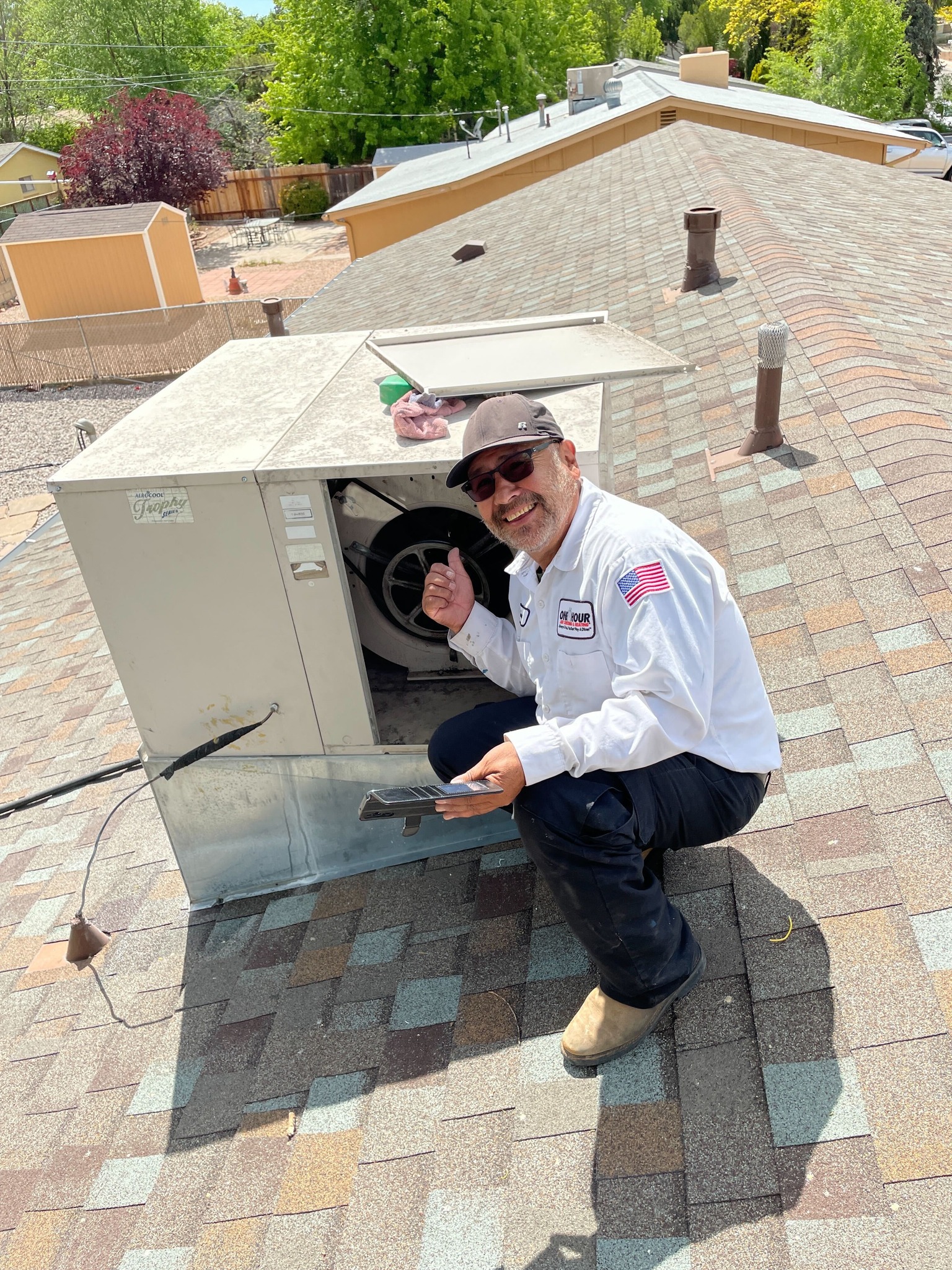 Efficient AC Usage, Faulty Capacitors.