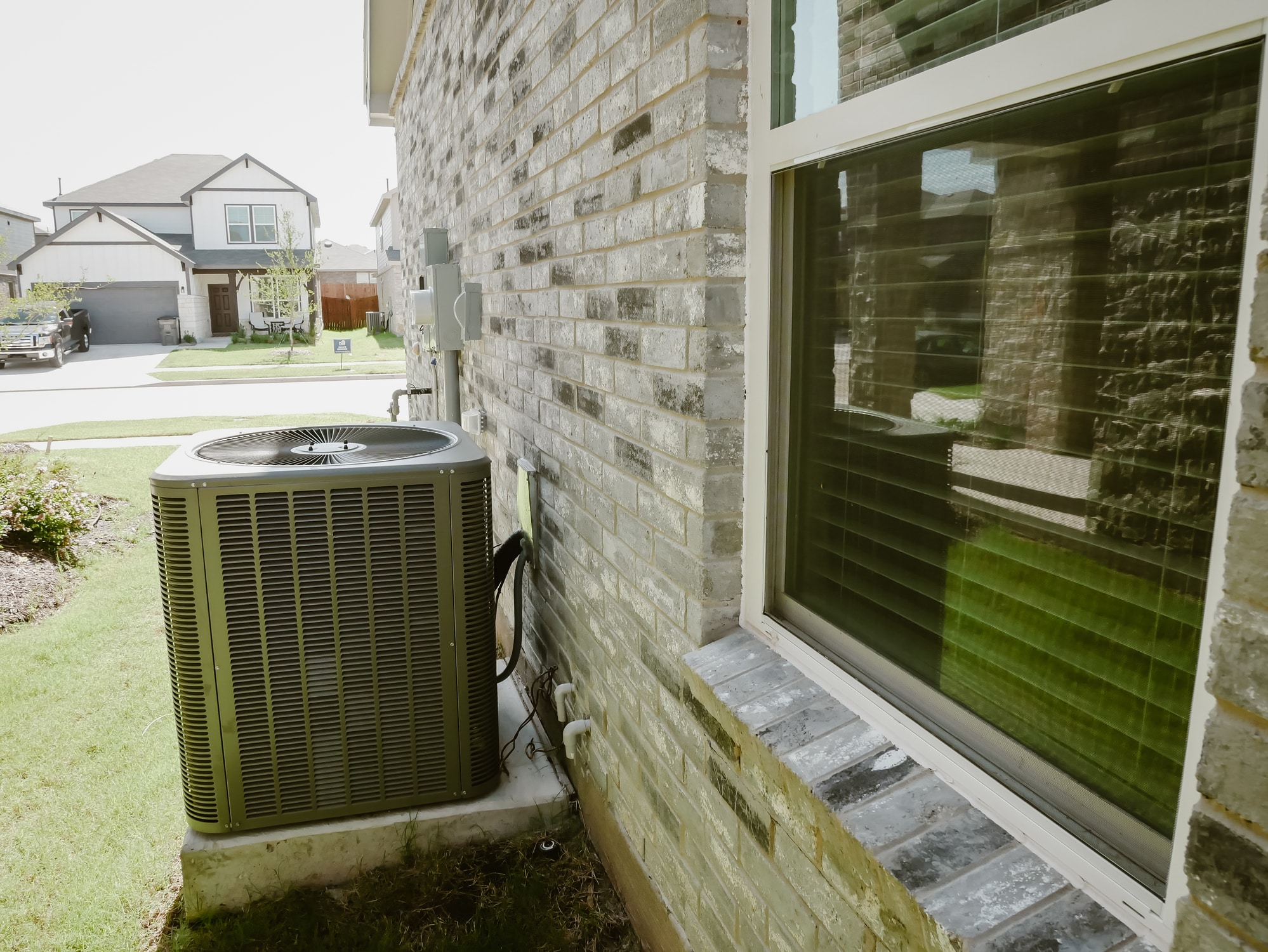 HVAC Fresh Air Intake.