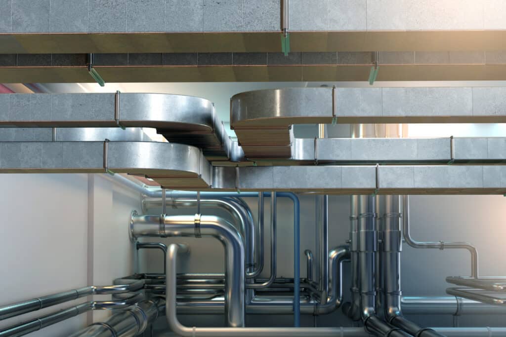 Optimizing Ductwork Design in HVAC Infrastructure Systems