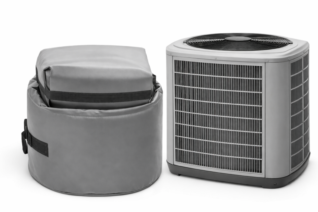 Compressor Sound Blanket Reduces Neighborhood Noise