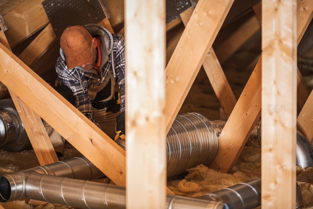 Attic Return Sealing Reduces Dust