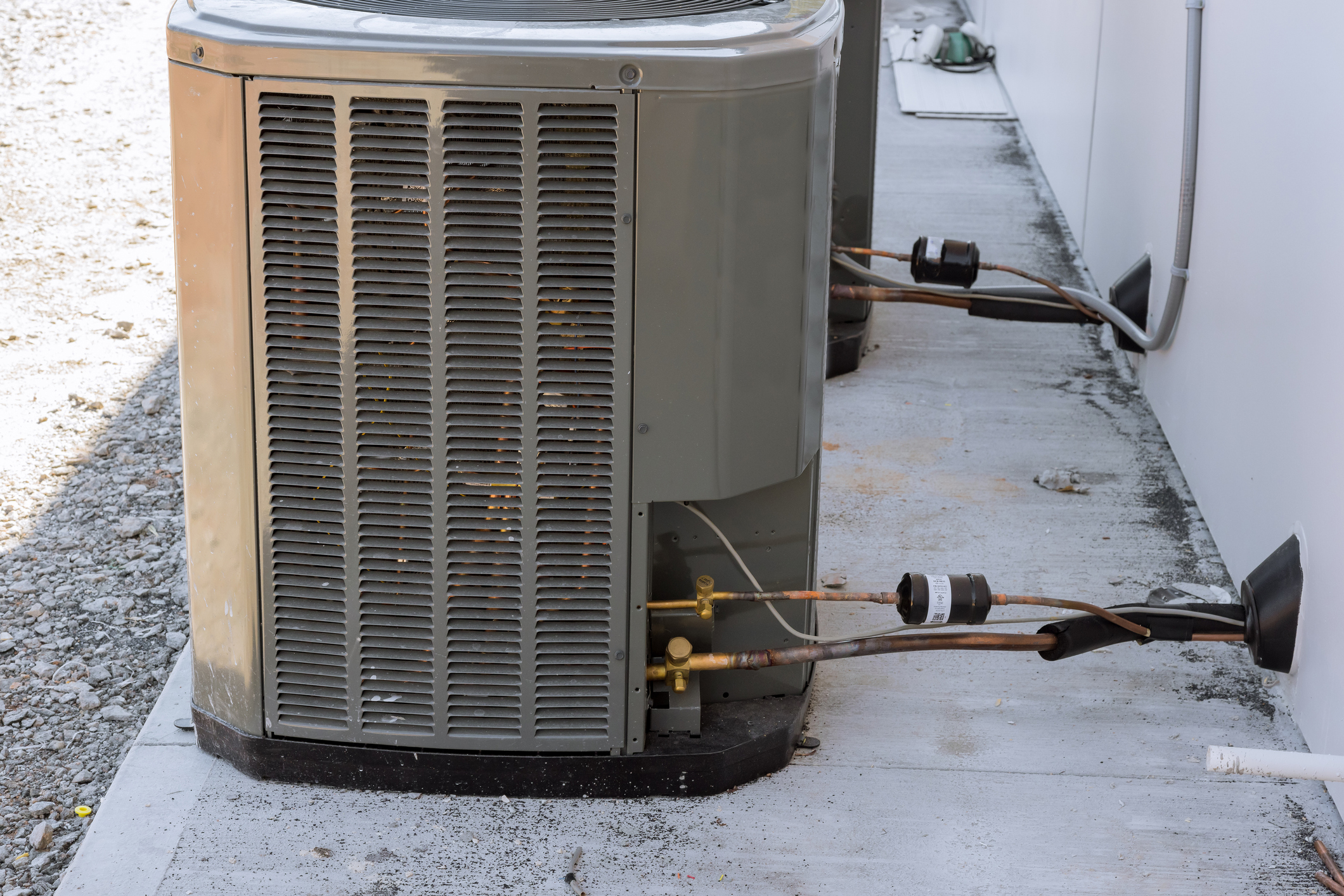 Air conditioning refrigerant drier replacement.