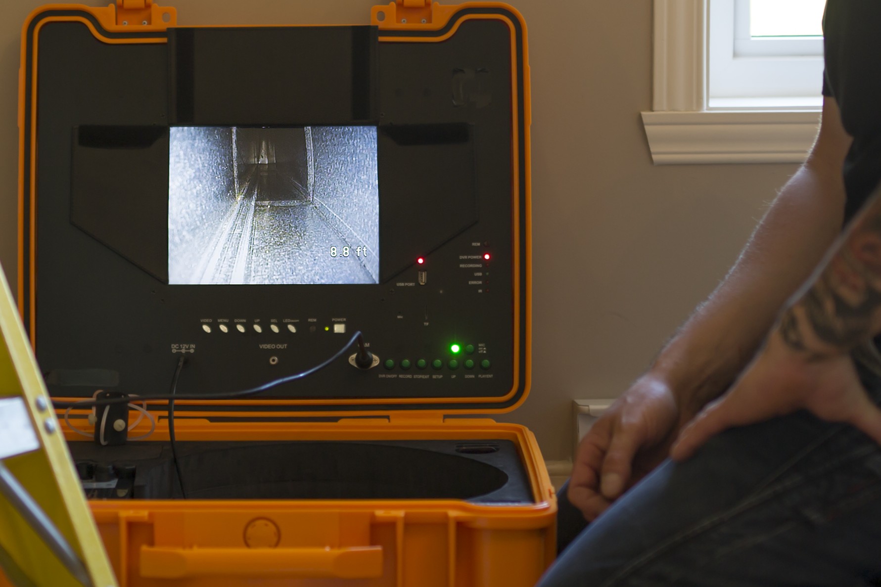 Duct camera inspection, Return vent cleaning.