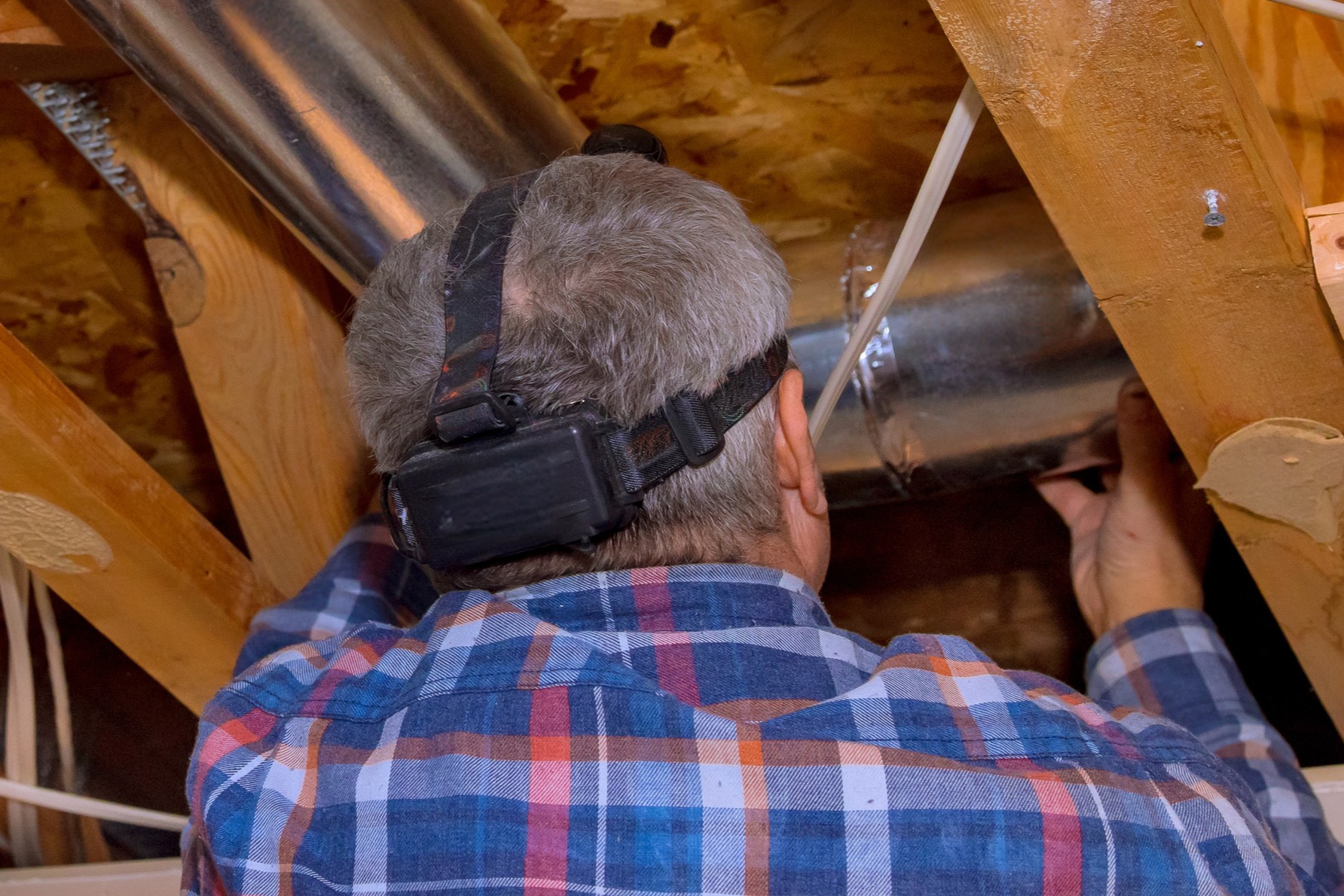 Inspect HVAC vent pipes, Carbon monoxide testing.