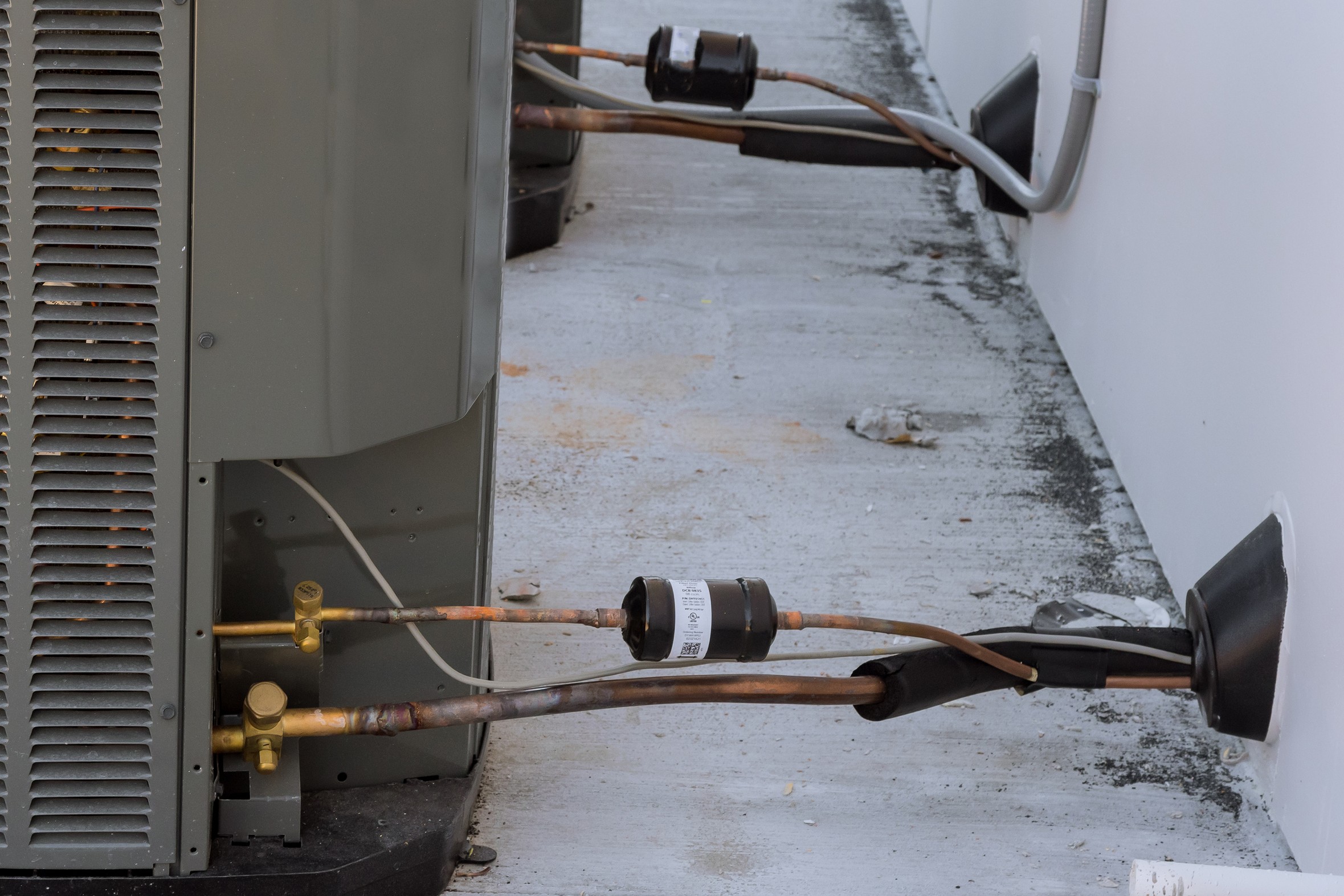 Suction line filter works.