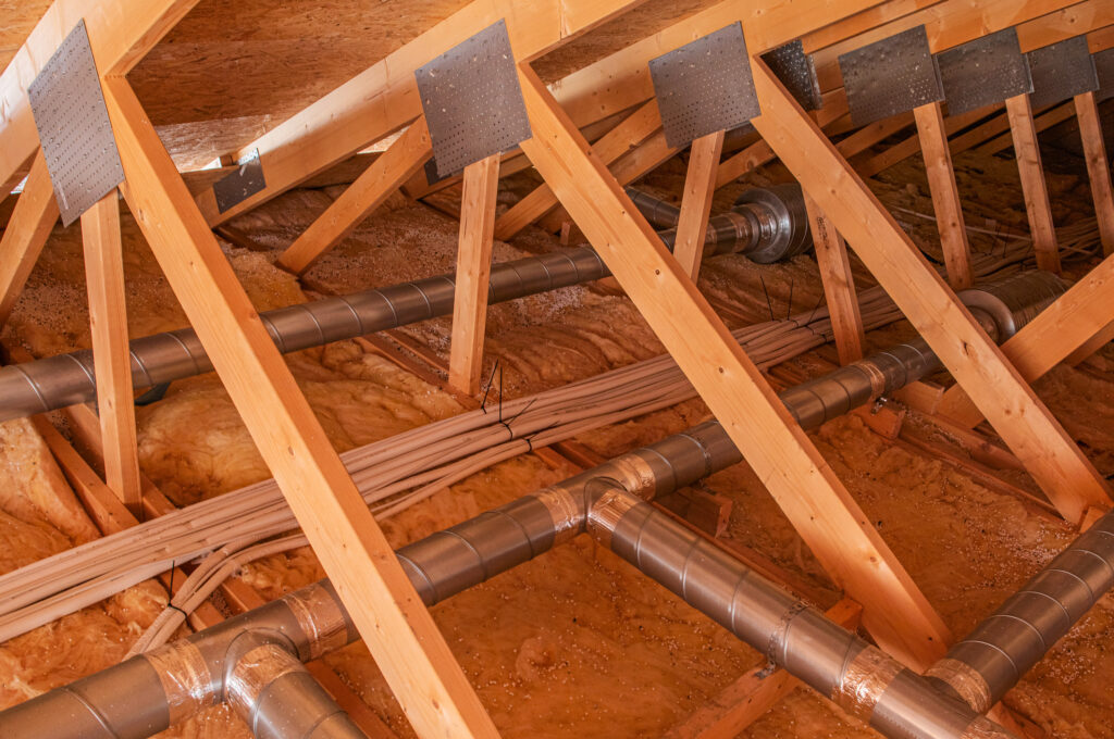 Duct Reconnection Repair After Attic Work