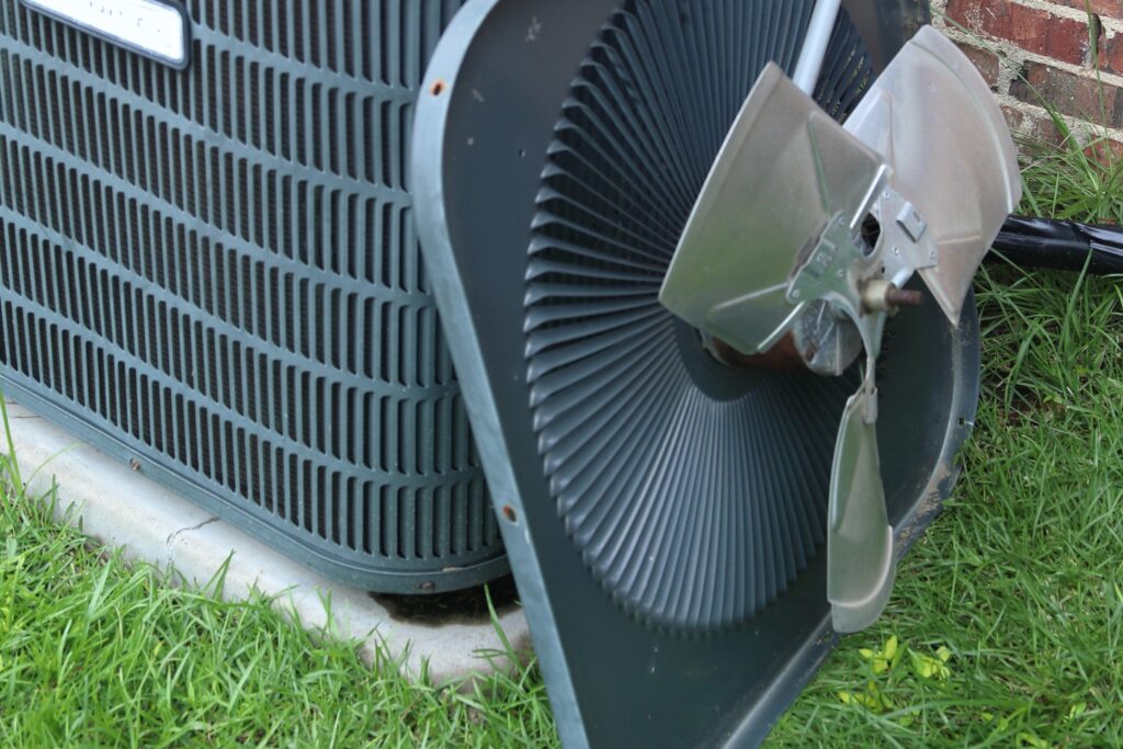 Fan Blade Pitch Check to Quiet and Stabilize Airflow